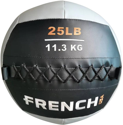 French Fitness Soft Medicine Wall Ball Set of 10 (4 to 30 lbs) (New)