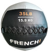 French Fitness Soft Medicine Wall Ball 35 lb Image