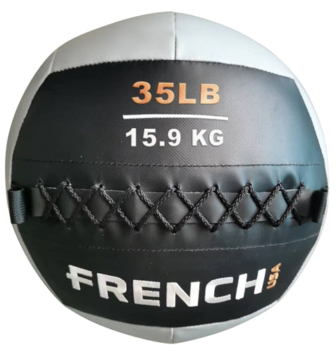 French Fitness Soft Medicine Wall Ball 35 lb Image