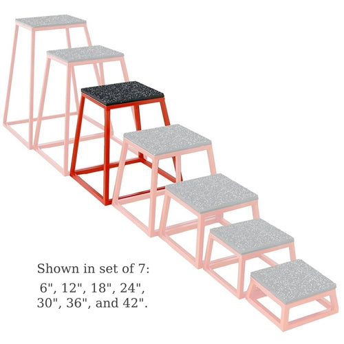 French Fitness 30" Steel Plyo Jump Box (New)