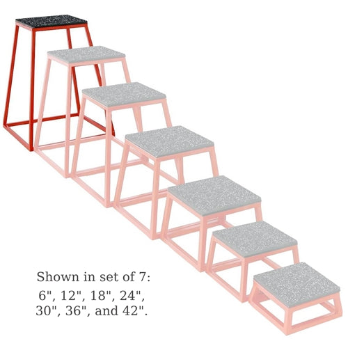 French Fitness 42" Steel Plyo Jump Box (New)