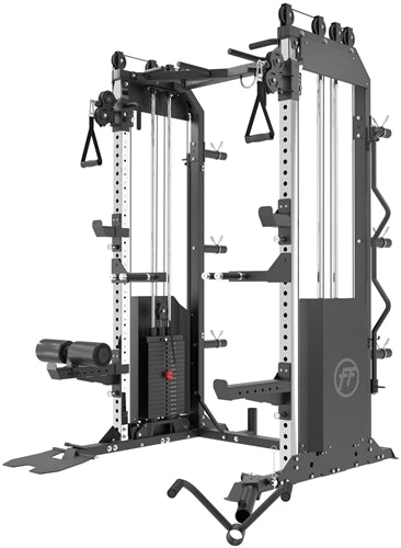 French Fitness SRFT8 Squat Rack Functional Trainer Image