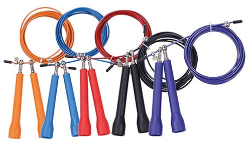 French Fitness Speed Skipping Vinyl Jump Rope (New)