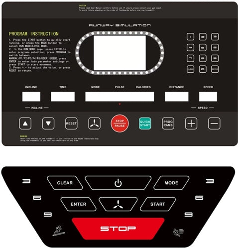 French Fitness ST100 Slat Belt Commercial Treadmill (New)