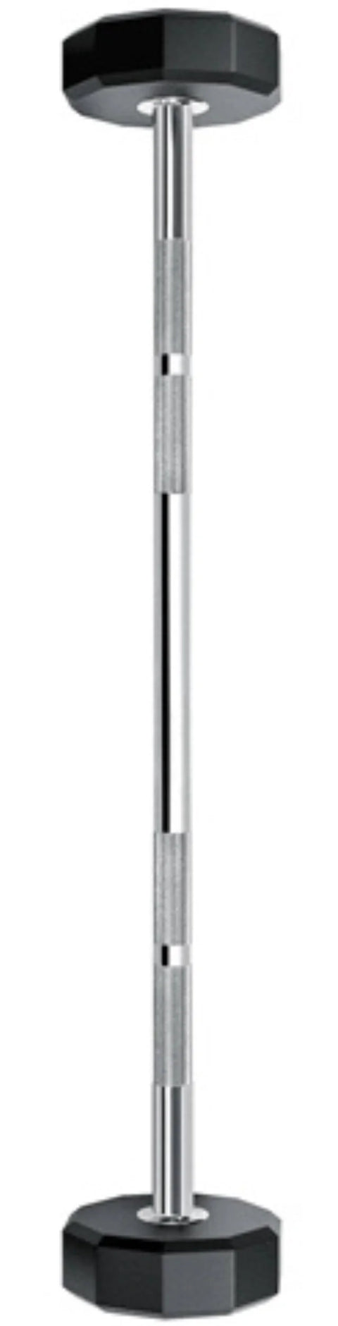 French Fitness Straight Urethane Barbell Bar - Set of 5 (25-65 lbs) (New)
