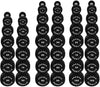 French Fitness Urethane Round Pro Style Dumbbell Set, 5-100 lbs (New)