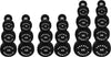 French Fitness Urethane Round Pro Style Dumbbell Set, 5-50 lbs (New)