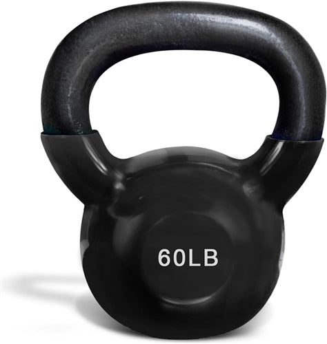 French Fitness Vinyl Kettlebell 60 lbs Image