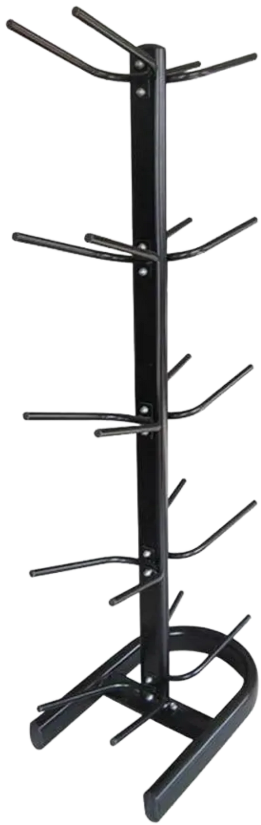 French Fitness 10 Ball Vertical Medicine, Wall & Slam Rack (New)