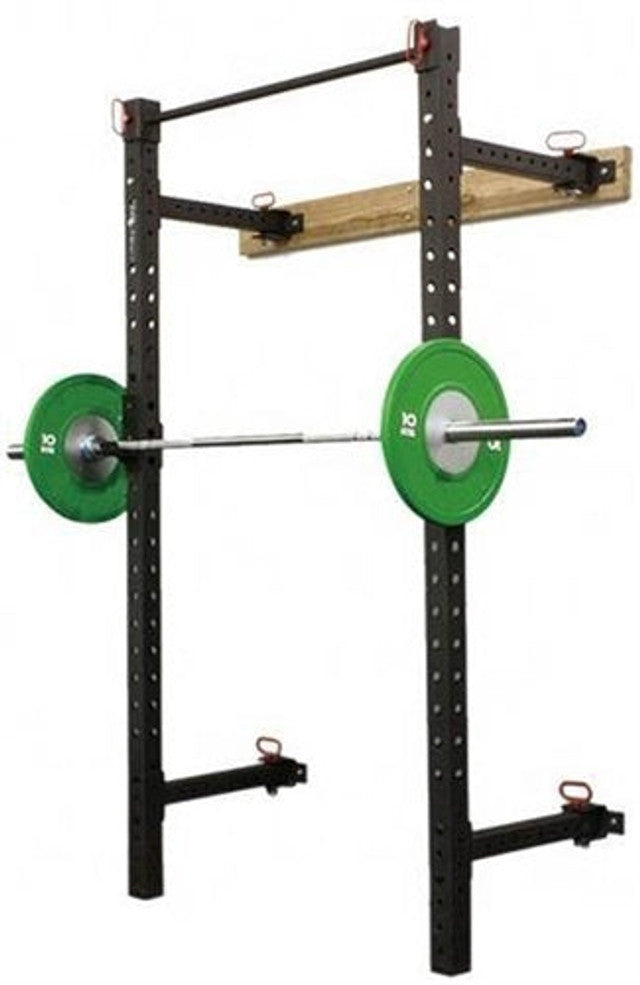 French Fitness Wall Mounted Foldable Squat Rack WMR10 (New)