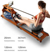 French Fitness WR80 Water Rowing Rower Machine w/Resistance (New)