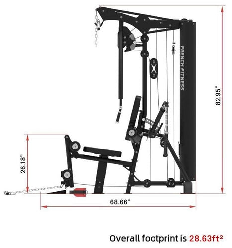 French Fitness X10 Functional Gym System (New)