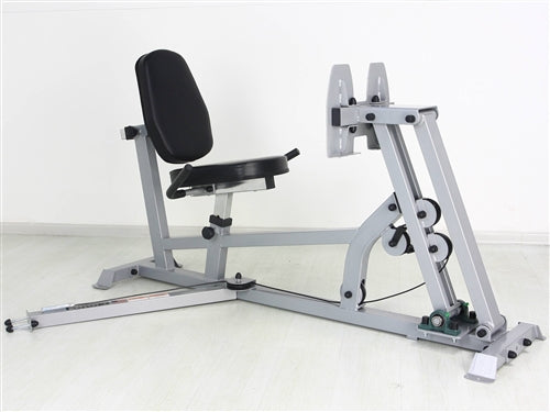 French Fitness X4 Functional Gym System w/Leg Press - Silver (New)