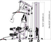 French Fitness X4 Functional Gym System w/Leg Press - Silver (New)