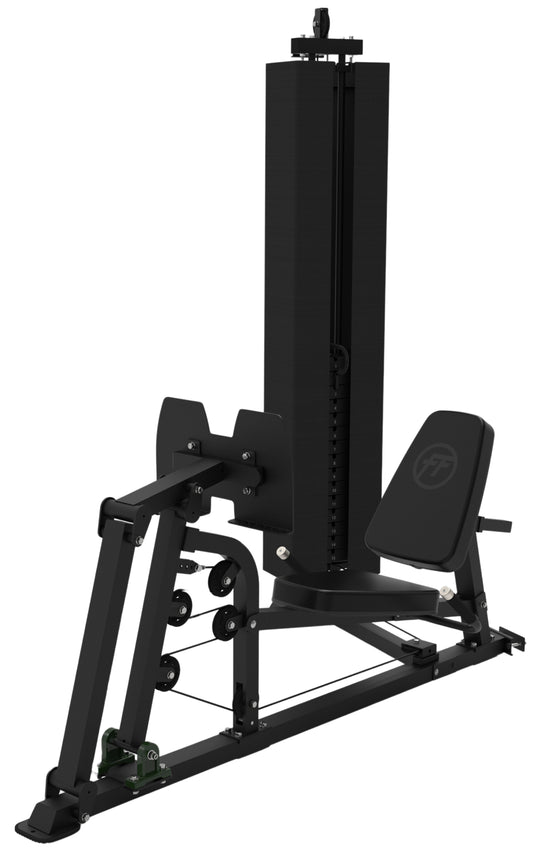 French Fitness X8-LP Leg Press - Black Attachment (New)