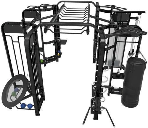 French Fitness FFB Black 360XL Energy Group Training System (New)