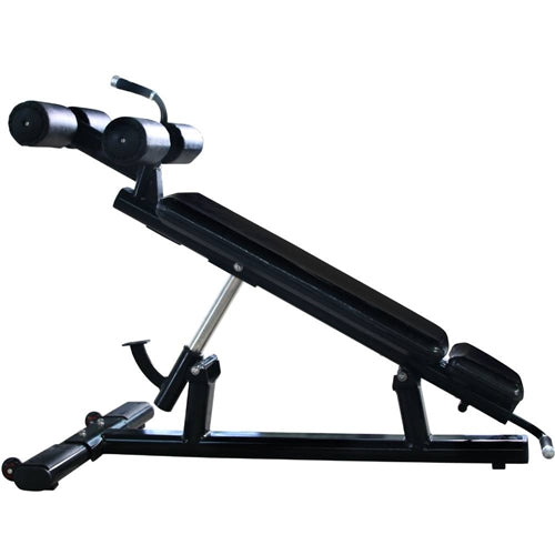 French Fitness FFB Black Abdominal / Adj Decline Bench (New)