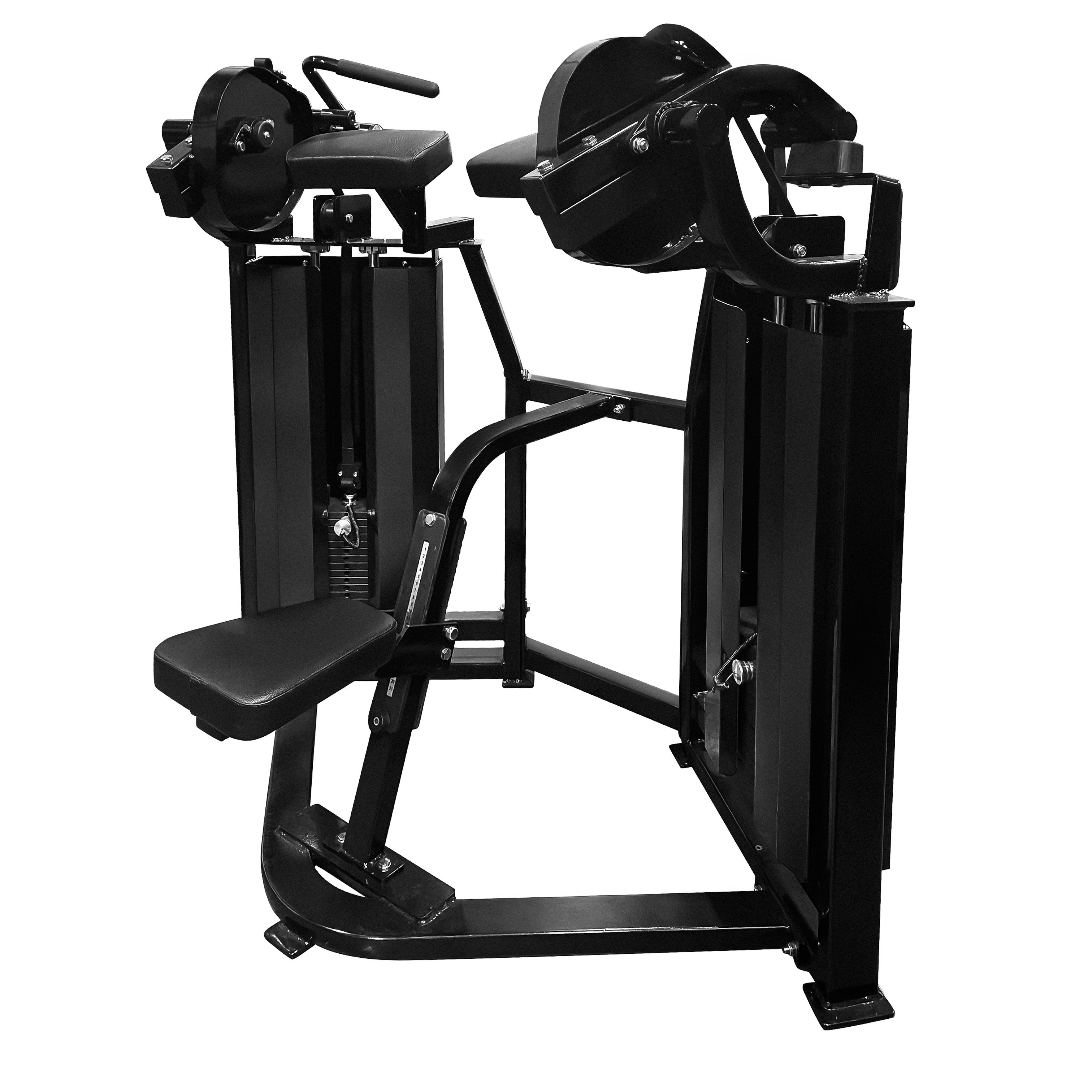 French Fitness FFB Black Dual Stack Biceps Arm Curl (New)