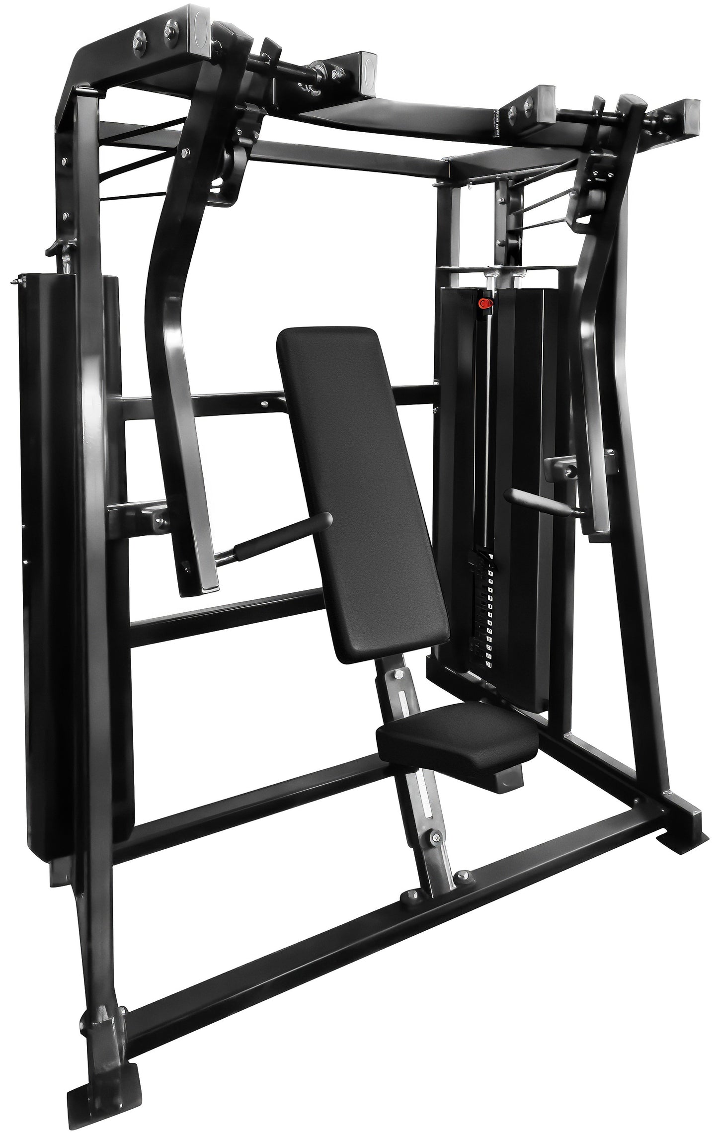 French Fitness FFB Black Dual Stack Decline Press (New)