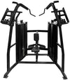 French Fitness FFB Black Dual Stack Front Lat Pulldown (New)