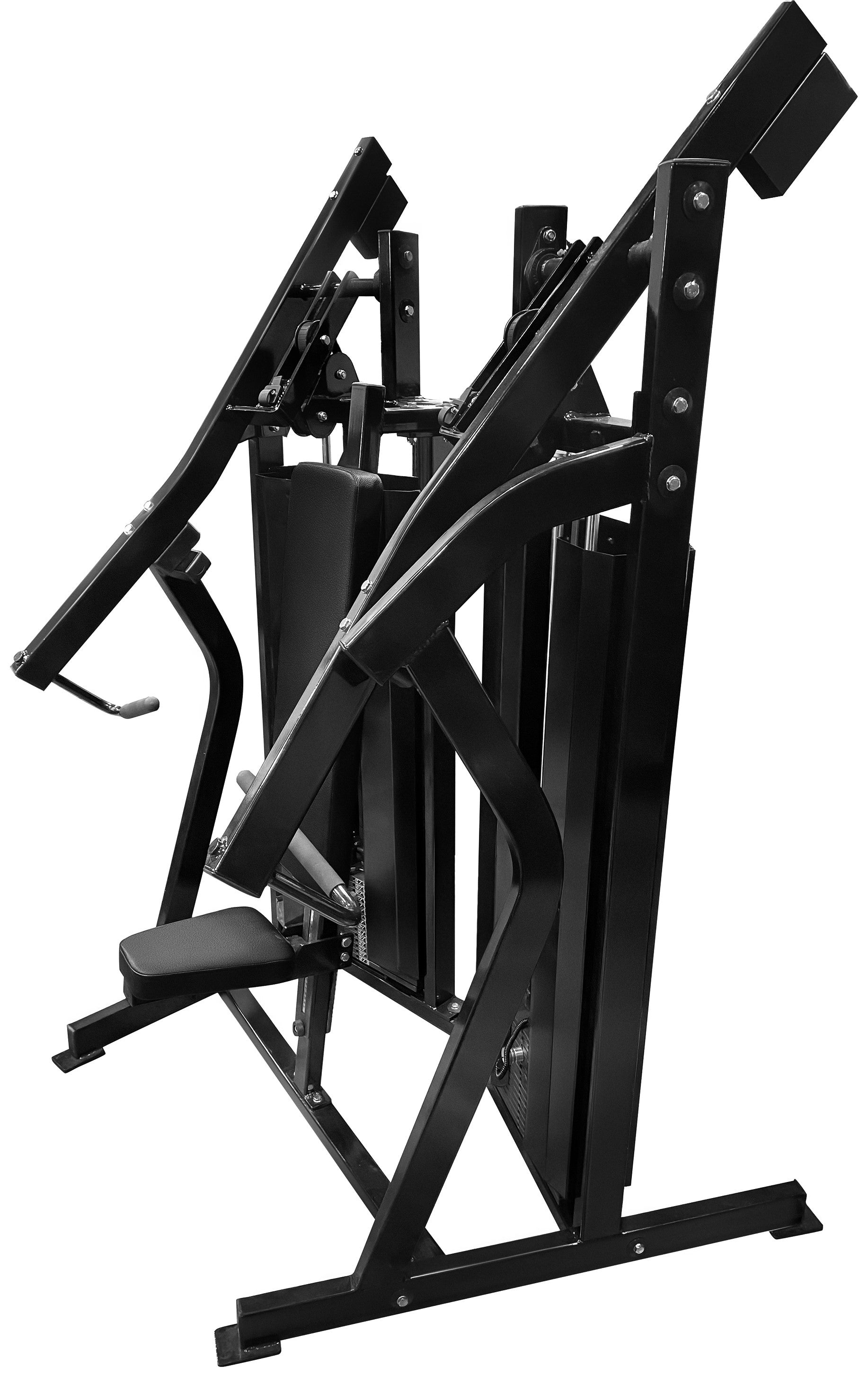 French Fitness FFB Black Dual Stack Incline Press (New)