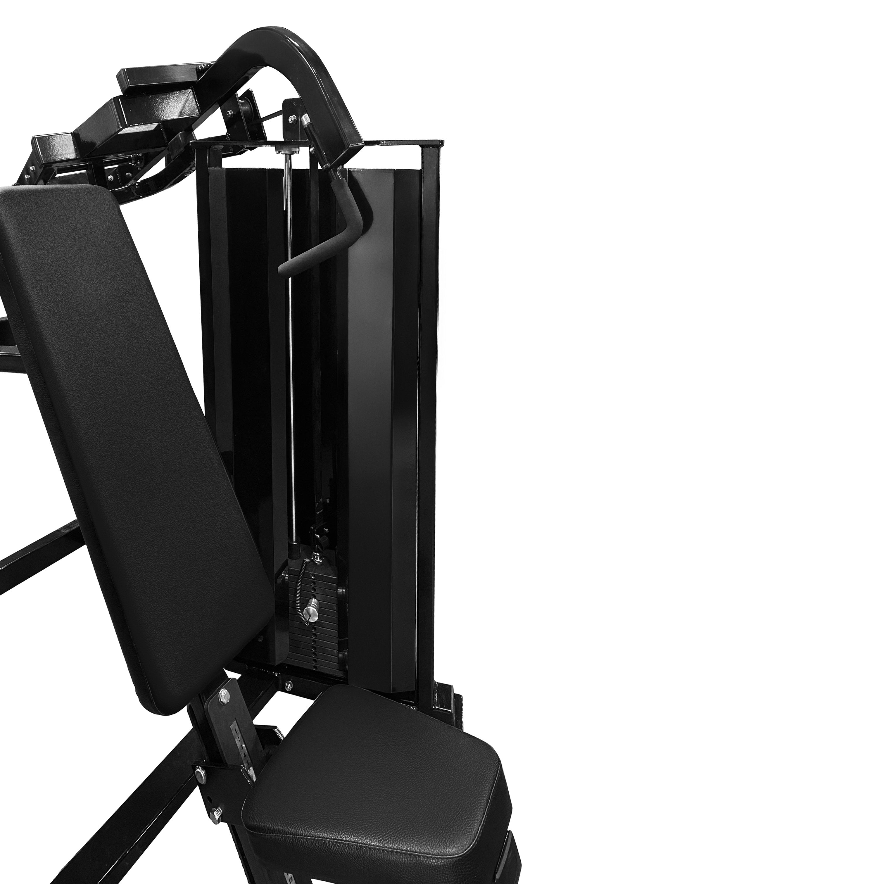 French Fitness FFB Black Dual Stack Shoulder Press (New)