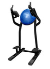 French Fitness FFB Black Half Ball Captain's Chair Leg Raise VKR Image