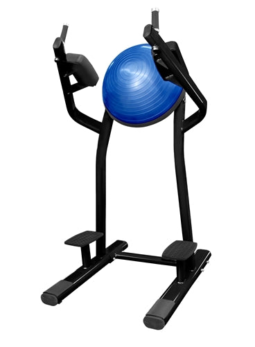 French Fitness FFB Black Half Ball Captain's Chair Leg Raise VKR Image