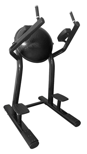 French Fitness FFB Black Half Ball Captain's Chair Leg Raise VKR (New)