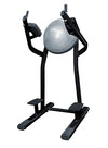 French Fitness FFB Black Half Ball Captain's Chair Leg Raise VKR (New)