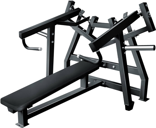 French Fitness FFB Black Leverage Horizontal Bench Press Plate Loaded Image