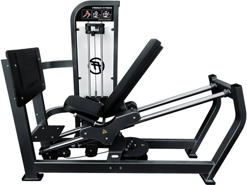 French Fitness FFB Black Seated Leg Press Sled / Calf Raise Image