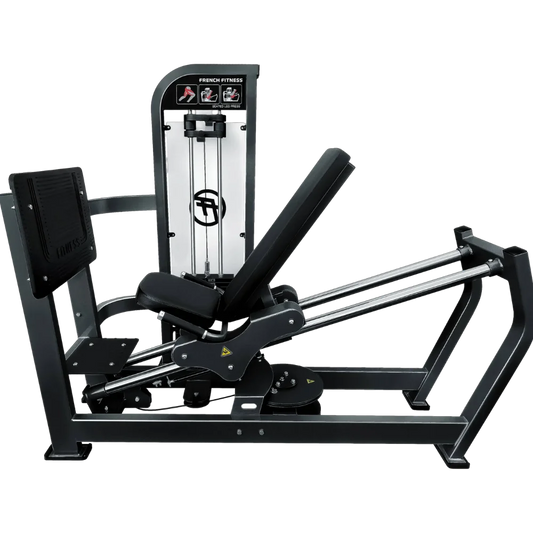 French Fitness FFB Black Seated Leg Press Sled / Calf Raise (New)