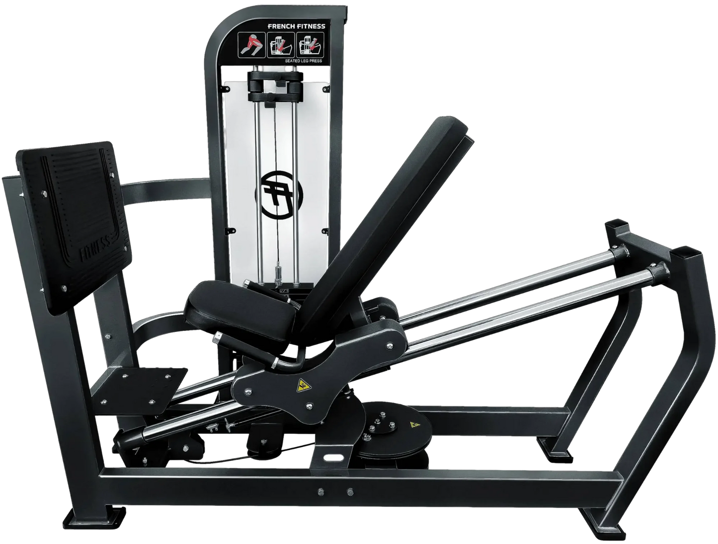 French Fitness Marin Seated Leg Press Sled / Calf Raise (New)
