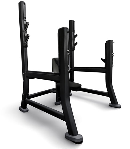 French Fitness FFB Black Olympic Military Bench (New)