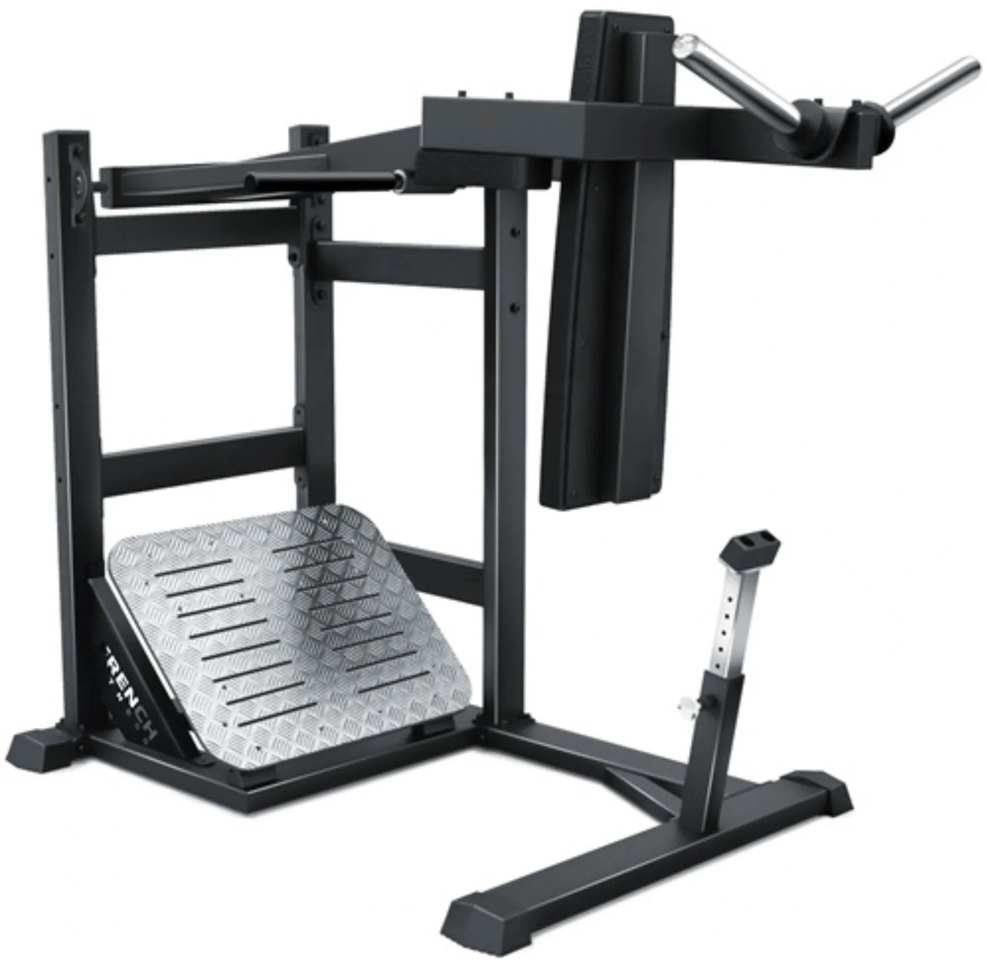 French Fitness FFB Black Pendulum Squat Leg Press Machine (New)