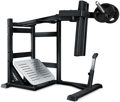 French Fitness FFB Black Pendulum Squat Leg Press Machine (New)