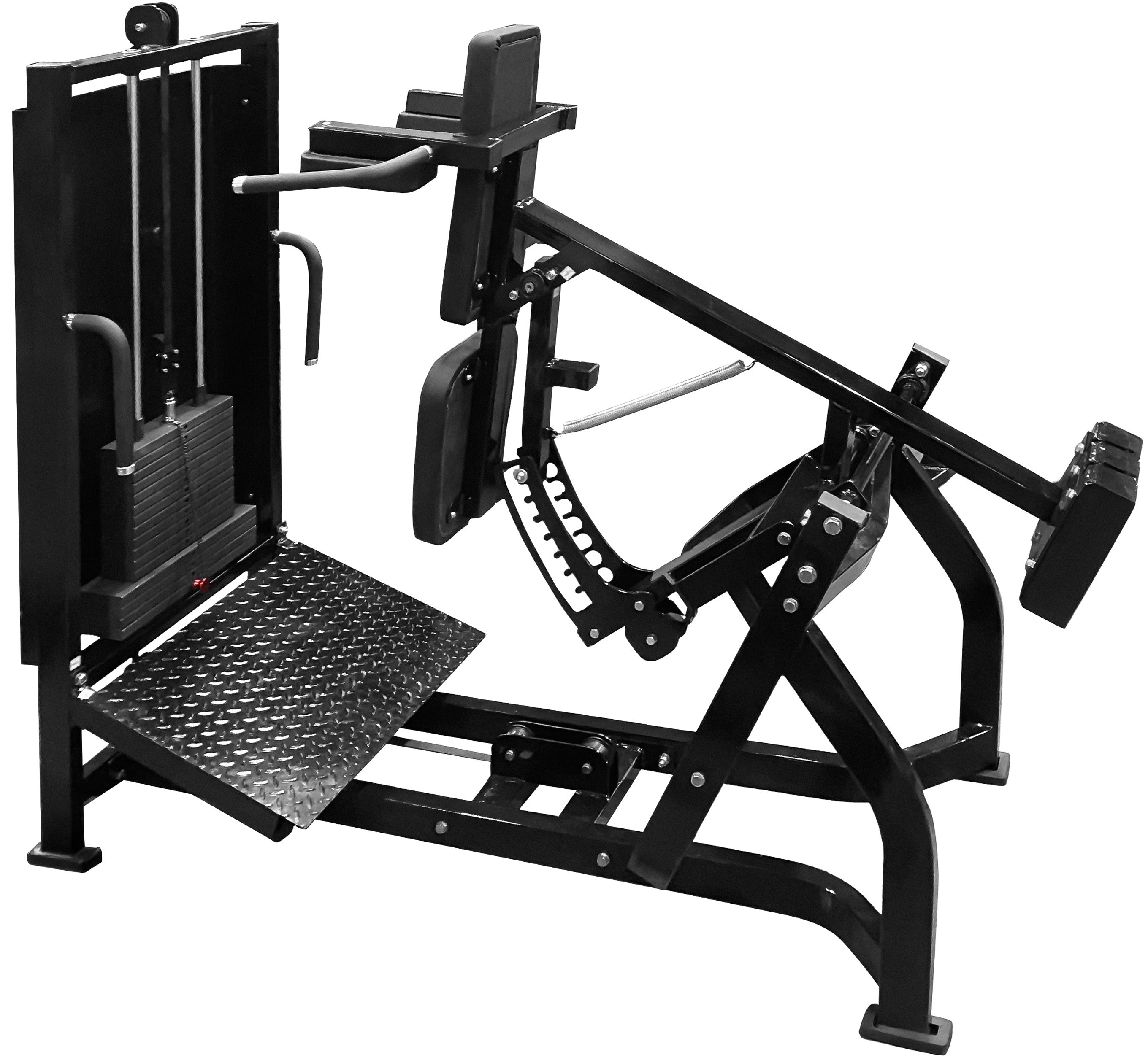 French Fitness FFB Black Single Stack V-Squat (New)