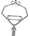 French Fitness Chrome 56" Olympic Shrug Trap Hex Bar (New)