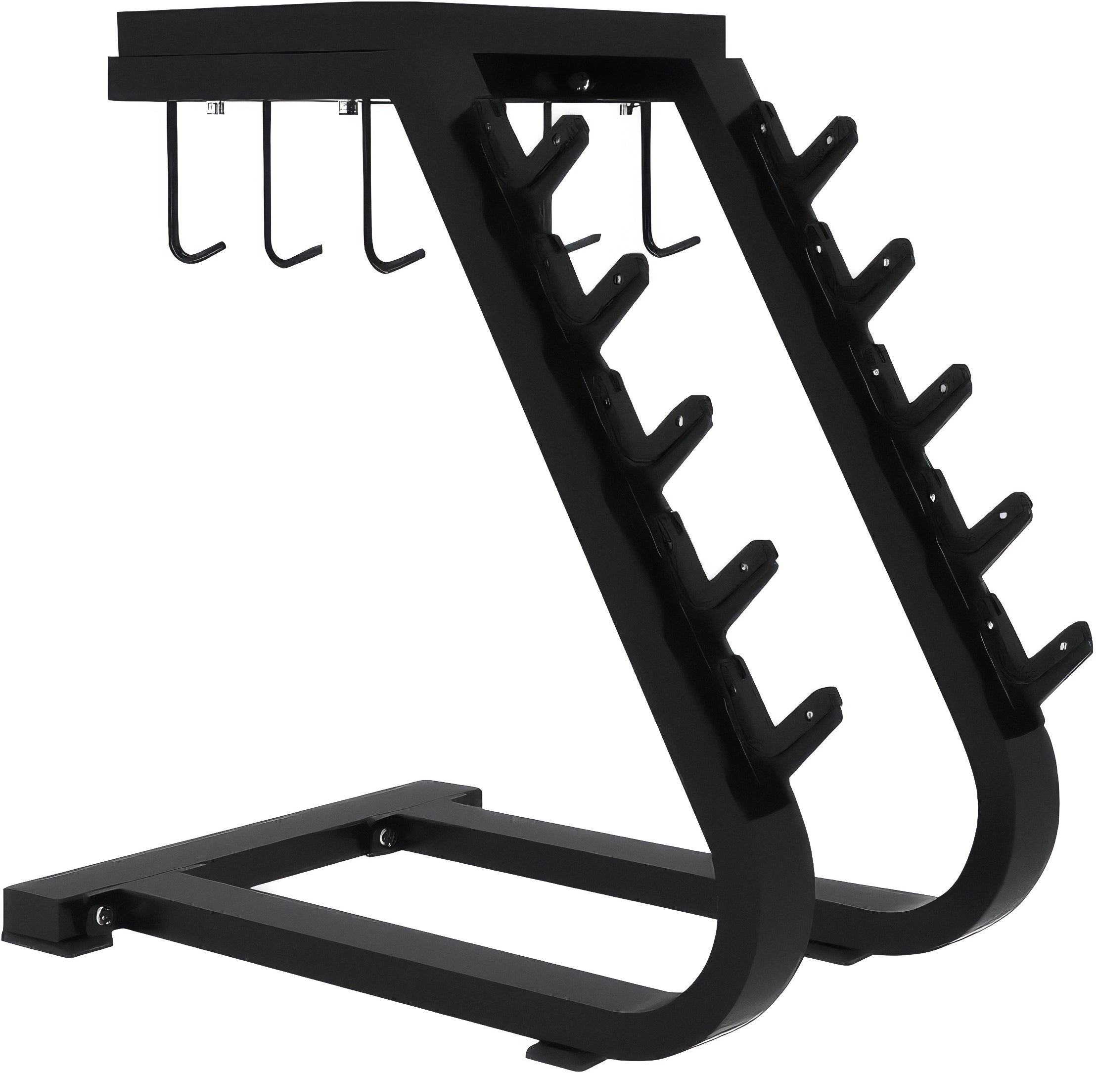 French Fitness Marin Accessory, Handle, & 5 Bar Storage Rack (New)