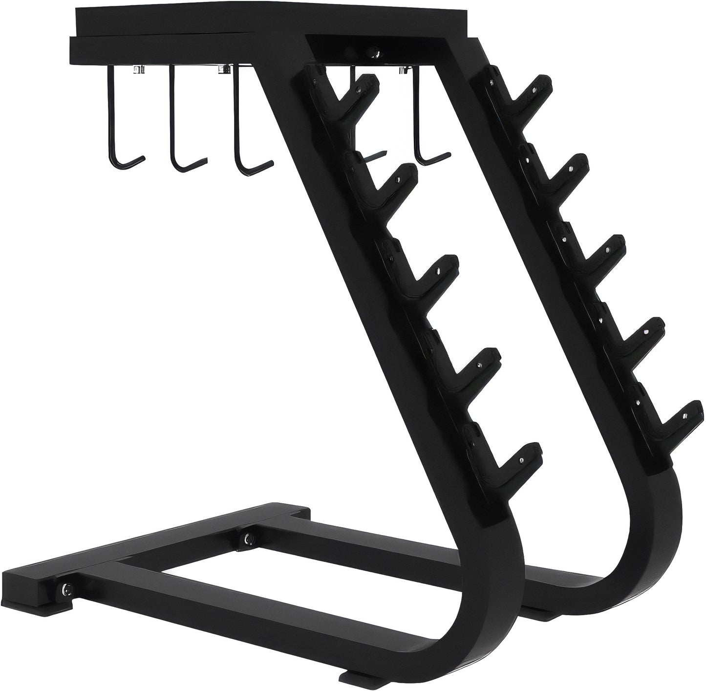 French Fitness Marin Accessory, Handle, & 5 Bar Storage Rack (New)