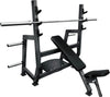 French Fitness Marin Olympic Incline Bench w/Weight Storage (New)