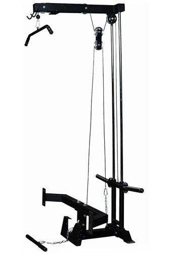 French Fitness R30-RE Commercial Power Rack w/Lat Pulldown / Low Row (New)