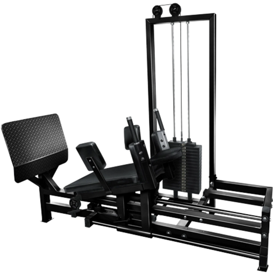 French Fitness Tahoe Selectorized Horizontal Leg Press (New)