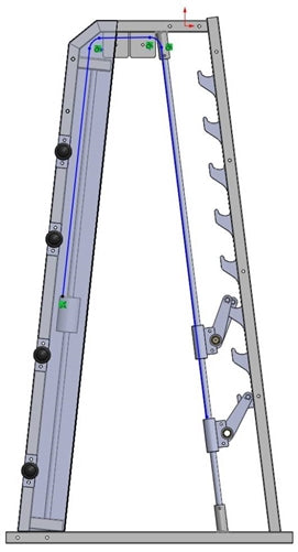 French Fitness Marin Smith Machine Plate Loaded (New)