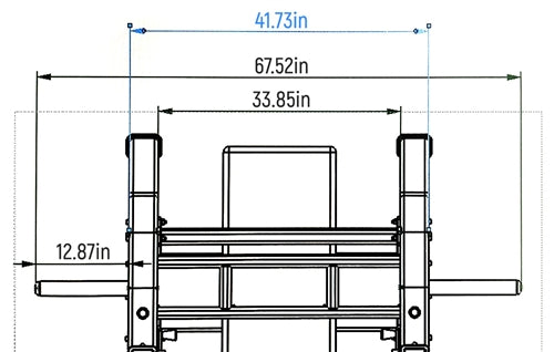 French Fitness Marin Vertical Leg Press Plate Loaded (New)