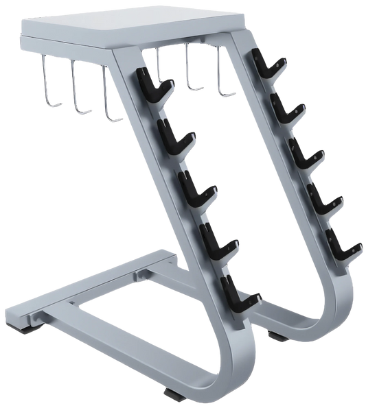 French Fitness Napa Accessory, Handle, & 5 Bar Storage Rack (New)