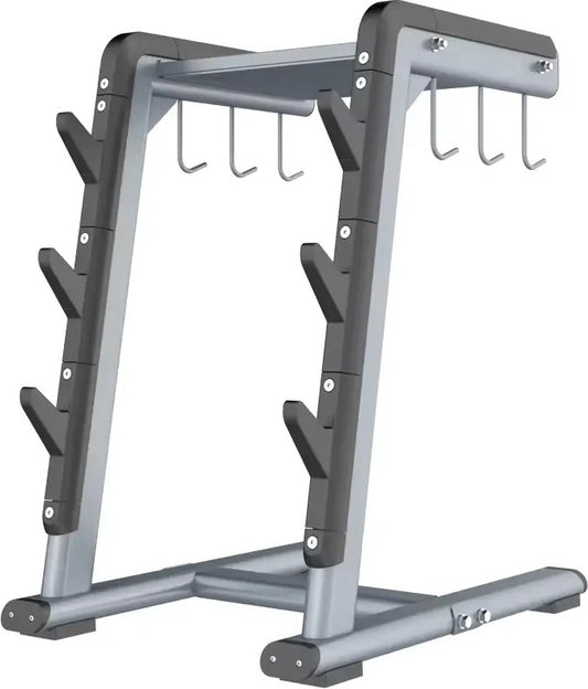 French Fitness Napa Accessory, Handle, & 3 Bar Storage Rack (New)