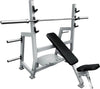 French Fitness Napa Olympic Incline Bench w/Weight Storage (New)