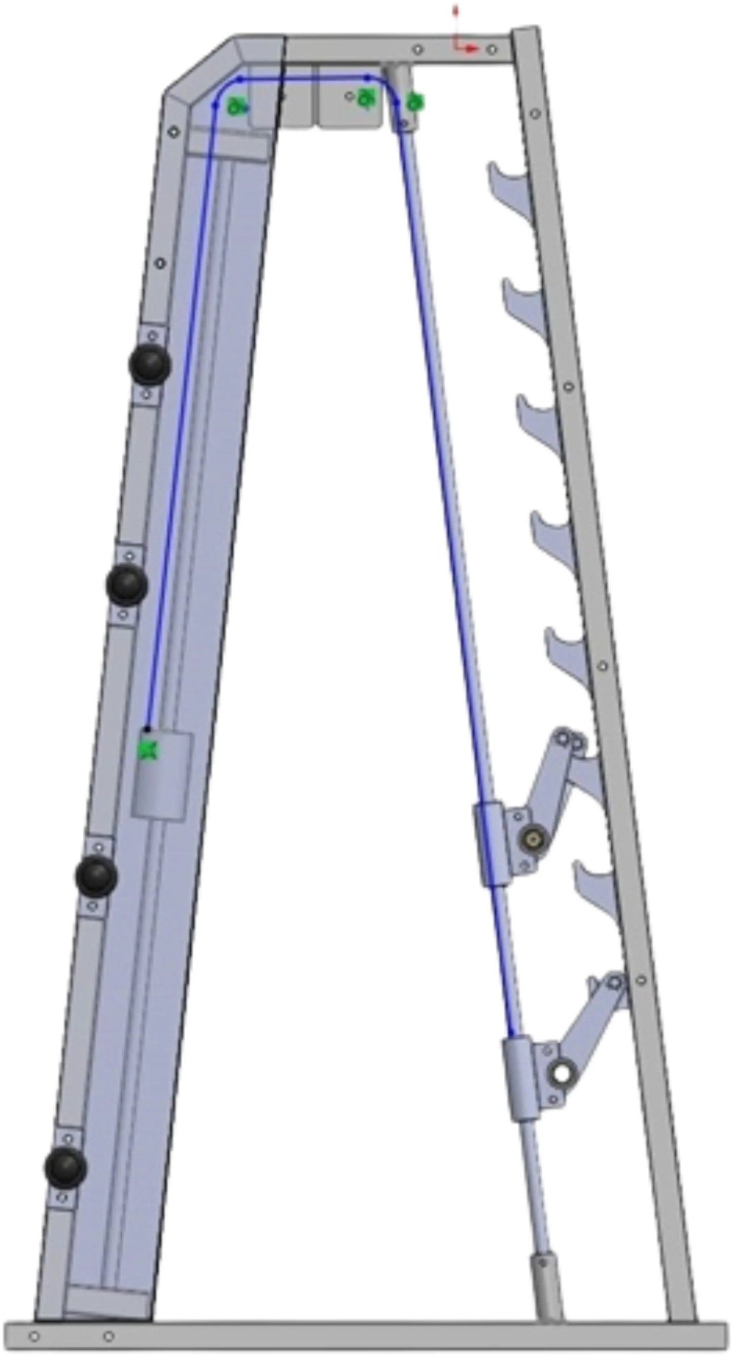 French Fitness Napa Smith Machine Plate Loaded (New)